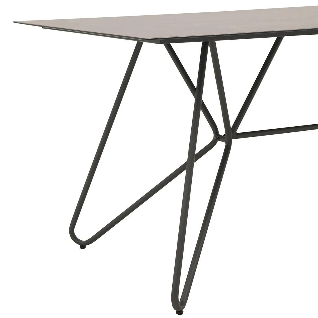 OUTLIV. Maranello Gartentisch 180x90x75cm Stahl/Keramik-Glas Dunkelgrau OUTLIV. Maranello Gartentisch 180x90x75cm Stahl/Keramik-Glas Dunkelgrau -Outliv 1084064 3