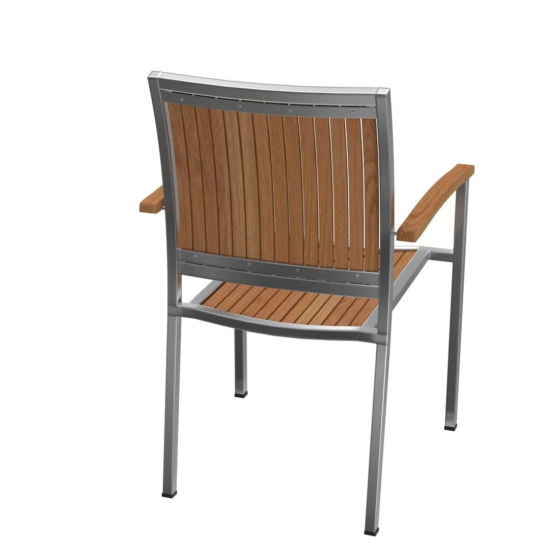 OUTLIV. Pasadena Stapelsessel Edelstahl/Teak Teak Natur OUTLIV. Pasadena Stapelsessel Edelstahl/Teak Teak Natur -Outliv 1091126 2