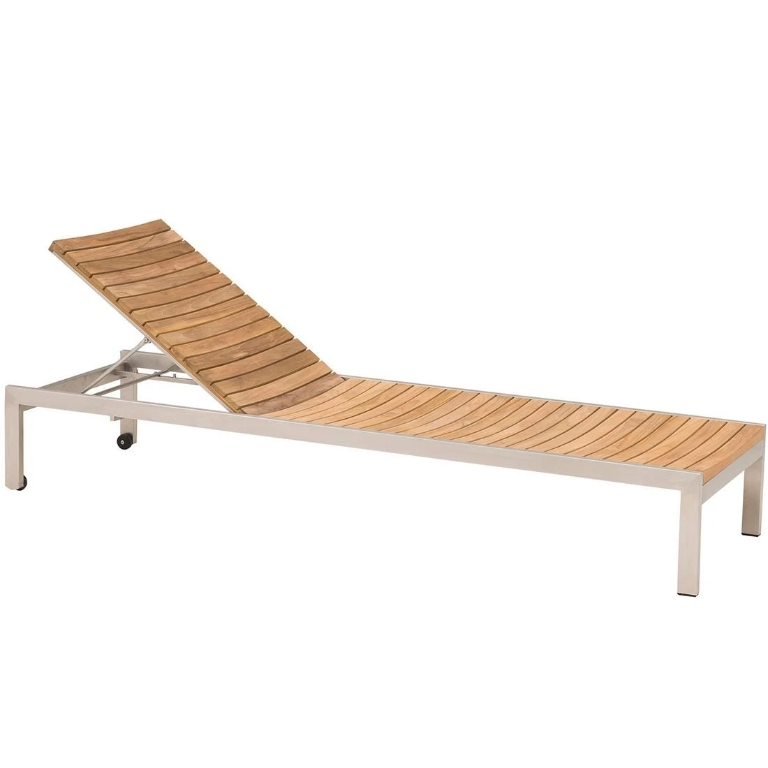 OUTLIV. Pasadena Gartenliege Edelstahl/Teak Teak Natur OUTLIV. Pasadena Gartenliege Edelstahl/Teak Teak Natur -Outliv 1091148 1