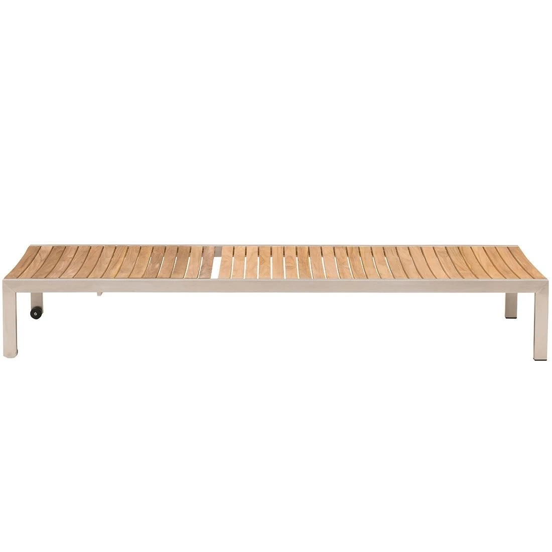 OUTLIV. Pasadena Gartenliege Edelstahl/Teak Teak Natur OUTLIV. Pasadena Gartenliege Edelstahl/Teak Teak Natur -Outliv 1091148 4