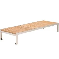 OUTLIV. Pasadena Gartenliege Edelstahl/Teak Teak Natur 5 OUTLIV. Pasadena Gartenliege Edelstahl/Teak Teak Natur -Outliv 1091148 6