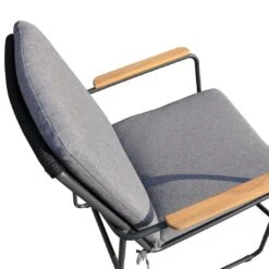 OUTLIV. Maranello Gartensessel Stahl/Rope/Olefin Schwarz/Grau -Outliv 1170733 6