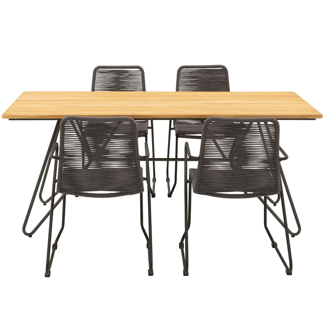 OUTLIV. Maranello Gartenmöbelset 5tlg Tisch 180x90cm Anthrazit OUTLIV. Maranello Gartenmöbelset 5tlg Tisch 180x90cm Anthrazit -Outliv 1171899 2