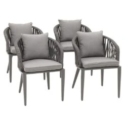 OUTLIV. Ciff Diningsessel Aluminium/Rope Anthrazit/Dark Grey -Outliv 1171987 6