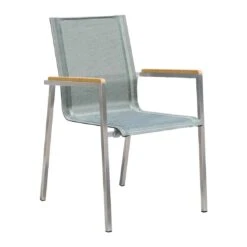 OUTLIV. Rimini Gartenmöbelset 8-tlg. Tisch 200x100cm Edelstahl/Silber-Schwarz -Outliv 1176772 7