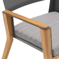 OUTLIV. Sheldon Gartensessel Teak/Aluminium Teak/Grau -Outliv 1179434 5