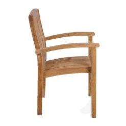 OUTLIV. Fontana Stapelsessel Teakholz Teak Natur -Outliv 1179577 3