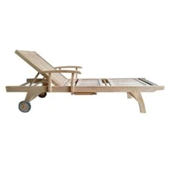 OUTLIV. Fontana Gartenliege Teakholz Teak Natur