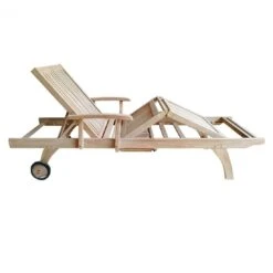 OUTLIV. Fontana Gartenliege Teakholz Teak Natur 3 OUTLIV. Fontana Gartenliege Teakholz Teak Natur -Outliv 1179621 4