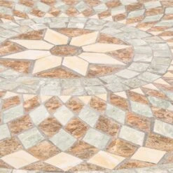 OUTLIV. Mosaik Gartentisch Ø120cm Eisen/Mosaik Schwarz/Mosaik -Outliv 1184197 4 1