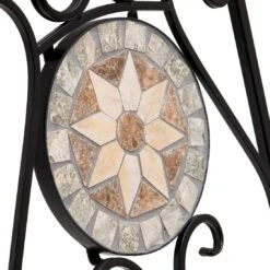OUTLIV. Mosaik Klappstuhl Eisen/Mosaik Schwarz/Mosaik -Outliv 1184230 5