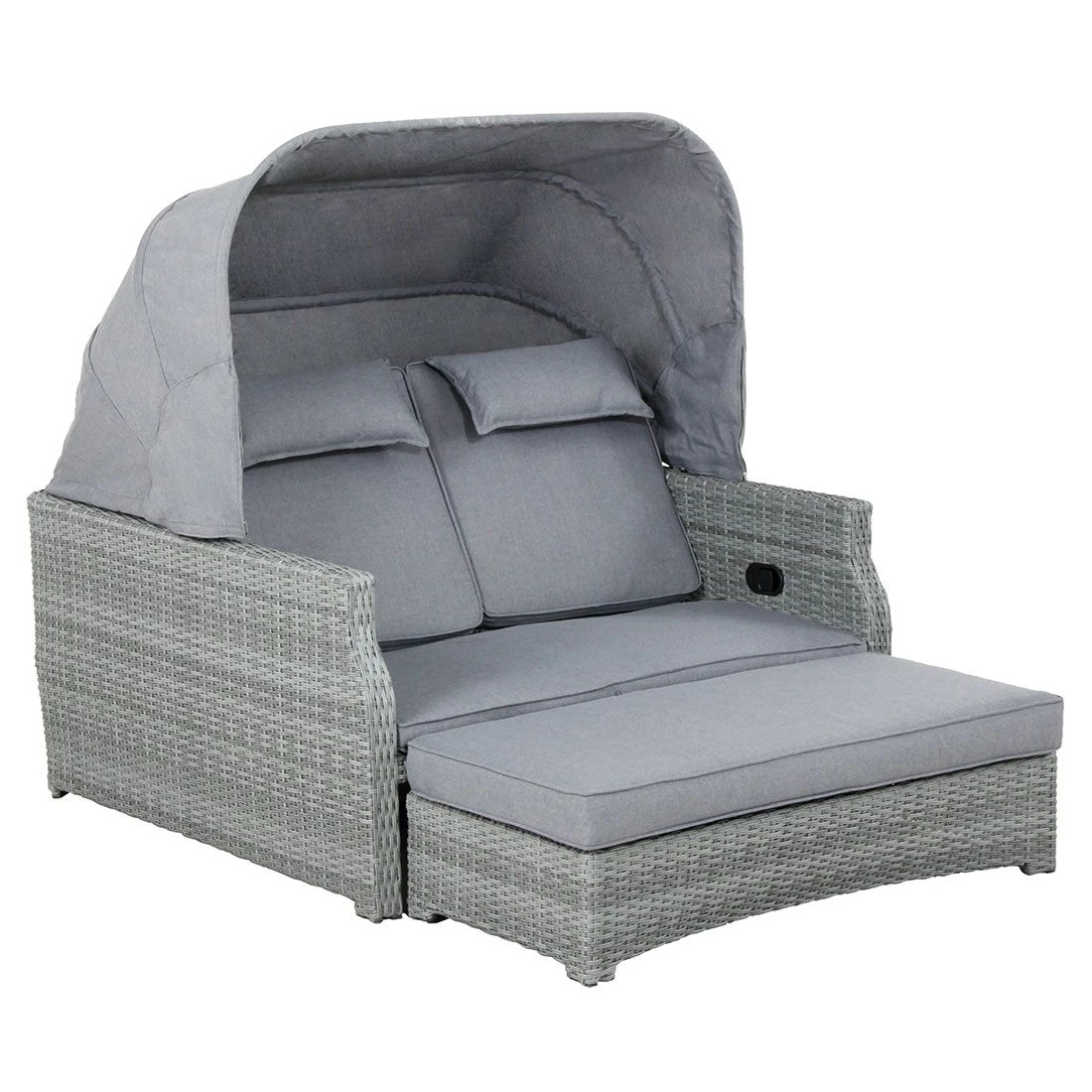 OUTLIV. Capri Daybed Geflecht/Textil Flint/Grau OUTLIV. Capri Daybed Geflecht/Textil Flint/Grau -Outliv 1185275 1