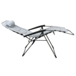 OUTLIV. By Westfield Relaxliege Stahl/Polsterung 2D Mesh Light Grey -Outliv 1193646 4