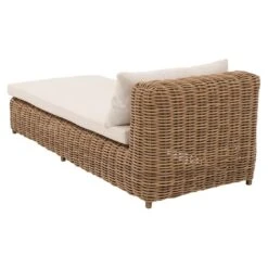 OUTLIV. Versailles Gartenliege Geflecht Mixed Beige -Outliv 1239285 5