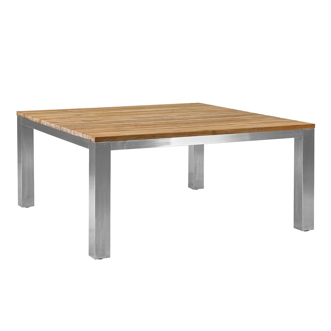 OUTLIV. Rimini Gartentisch 160x160cm Edelstahl/Teak Edelstahl/Teak Recycelt OUTLIV. Rimini Gartentisch 160x160cm Edelstahl/Teak Edelstahl/Teak Recycelt -Outliv 1243256 1