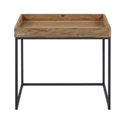 OUTLIV. Tray Beistelltisch 60x40cm Stahl/Teak Recycelt Schwarz/Teak 2 OUTLIV. Tray Beistelltisch 60x40cm Stahl/Teak Recycelt Schwarz/Teak -Outliv 1243795 3 1