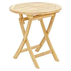 OUTLIV. Portland Klapptisch Ø70cm Teak