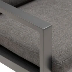 OUTLIV. Sydney Gartensessel Aluminium/Polster Anthrazit/Grau -Outliv 1251440 5