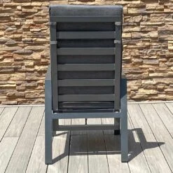 OUTLIV. Barcelona Gartensessel Aluminium/Olefin Anthrazit/Grau 2 OUTLIV. Barcelona Gartensessel Aluminium/Olefin Anthrazit/Grau -Outliv 1251671 3