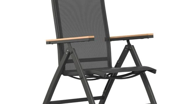 OUTLIV. Kobe Klappsessel Aluminium/Textilene Anthrazit