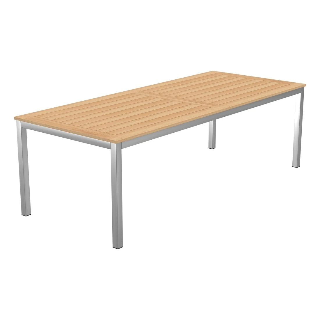 OUTLIV. Oviedo Ausziehtisch 240/300x90 cm Edelstahl/Teak Natur OUTLIV. Oviedo Ausziehtisch 240/300x90 Cm Edelstahl/Teak Natur -Outliv 836223 1