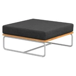 OUTLIV. Largo Ecklounge 5-teilig Stahl/Akazie Mit Kissen Silber/Dunkelgrau 4 OUTLIV. Largo Ecklounge 5-teilig Stahl/Akazie Mit Kissen Silber/Dunkelgrau -Outliv 854428 5