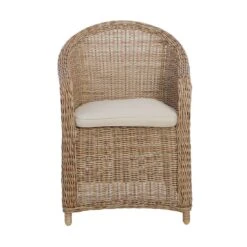 OUTLIV. Coventry Diningsessel Aluminium/Geflecht Natur/Taupe -Outliv 904643 2