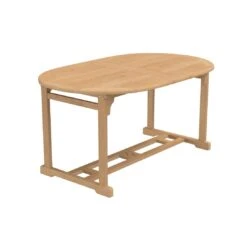 OUTLIV. Takoma Ausziehtisch Oval 160/220x100cm Teak Natur