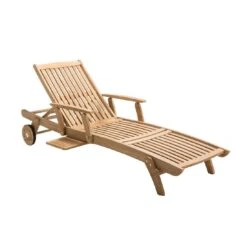 OUTLIV. Takoma Gartenliege Teakholz Natur