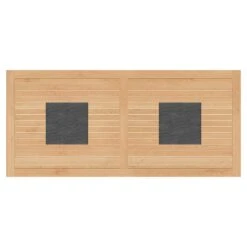 OUTLIV. Linz Gartentisch Aluminium/Teak Mit Keramikeinleger Anthrazit 2 OUTLIV. Linz Gartentisch Aluminium/Teak Mit Keramikeinleger Anthrazit -Outliv 906590 2 1