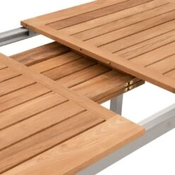 OUTLIV. Oviedo Stapelstühle Gartenmöbelset 5-teilig Mit Granada Ausziehtisch Taupe -Outliv 975208 5