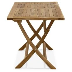 OUTLIV. Ontario Gartenmöbelset 5-tlg. Mit Klapptisch 120x70cm Natur -Outliv bounty gartenmoebelset 5 tlg mit klapptisch 120x70cm 1392009 4