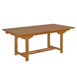 OUTLIV. Ontario Gartenmöbelset 7-tlg. Mit Tisch 180/240x100cm Natur -Outliv bounty gartenmoebelset 7 tlg mit ausziehtisch 180 240x100cm 1391998 3