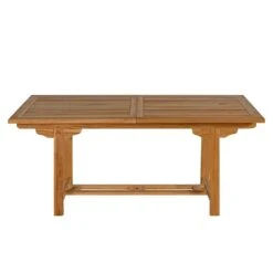 OUTLIV. Ontario Gartenmöbelset 7-tlg. Mit Tisch 180/240x100cm Natur -Outliv bounty gartenmoebelset 7 tlg mit ausziehtisch 180 240x100cm 1391998 8