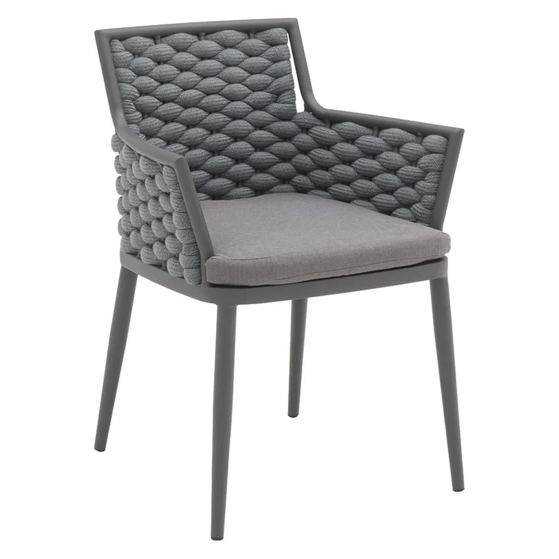 OUTLIV. Leon Gartenmöbelset 7-tlg.Tisch 220x100 cm Anthrazit/Anthrazit-Blau-Meliert OUTLIV. Leon Gartenmöbelset 7-tlg.Tisch 220x100 Cm Anthrazit/Anthrazit-Blau-Meliert -Outliv by ds leon gartenmoebelset 7 tlg mit gartentisch 220x100cm 1391283 2