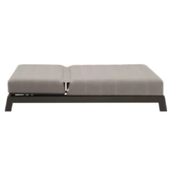 OUTLIV. Bite Gartenliege Aluminium/Sunbrella Schwarz/Flanelle -Outliv divano bite loungeliege 203x90 cm aluminium sunbrella weiss flanelle 989211 4