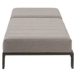 OUTLIV. Bite Gartenliege Aluminium/Sunbrella Schwarz/Flanelle -Outliv divano bite loungeliege 203x90 cm aluminium sunbrella weiss flanelle 989211 5