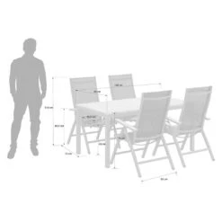 OUTLIV. Kobe Gartenmöbelset 5-tlg.mit Ausziehtisch 150/210x90 Cm Anthrazit/Natur 11 OUTLIV. Kobe Gartenmöbelset 5-tlg.mit Ausziehtisch 150/210x90 Cm Anthrazit/Natur -Outliv gartenmoebelset 5 tlg mit ausziehtisch 150 210x90 1388665 11