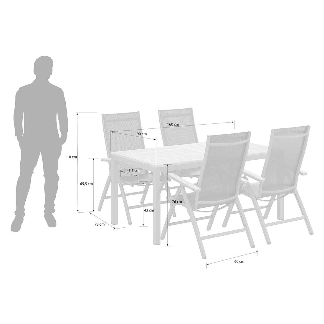 OUTLIV. Kobe Gartenmöbelset 5-tlg.mit Ausziehtisch 150/210x90 cm Anthrazit/Natur OUTLIV. Kobe Gartenmöbelset 5-tlg.mit Ausziehtisch 150/210x90 Cm Anthrazit/Natur -Outliv gartenmoebelset 5 tlg mit ausziehtisch 150 210x90 1388665 11