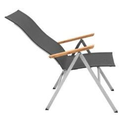 OUTLIV. Kreta Gartenmöbelset 7-tlg. Mit Tisch 180/240x90 Cm Silber/Coal -Outliv kettler kreta gartenmoebelset 7 tlg mit tisch 180 240x90 cm 1442246 10