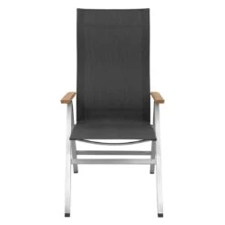 OUTLIV. Kreta Gartenmöbelset 7-tlg. Mit Tisch 180/240x90 Cm Silber/Coal -Outliv kettler kreta gartenmoebelset 7 tlg mit tisch 180 240x90 cm 1442246 7