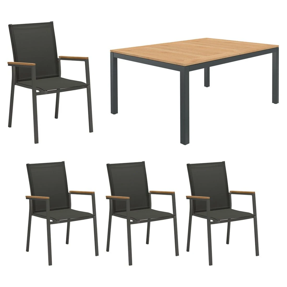 OUTLIV. Kobe Gartenmöbelset 5-tlg. mit Ausziehtisch 150/210x90 cm Anthrazit OUTLIV. Kobe Gartenmöbelset 5-tlg. Mit Ausziehtisch 150/210x90 Cm Anthrazit -Outliv kobe gartenmoebelset 5 tlg mit ausziehtisch 150 210x90cm 1388555 1