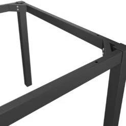 OUTLIV. Kobe Gartenmöbelset 5-tlg. Tisch 160x90cm Anthrazit -Outliv kobe gartenmoebelset 5 tlg mit gartentisch 160x90cm 1388709 20