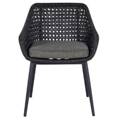 OUTLIV. Hudson Gartenmöbelset 7-tlg. Tisch 220x100cm Charcoal/Anthrazit -Outliv kubo gartenmoebelset 7 tlg mit gartentisch 220x100cm 1392097 7