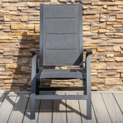 OUTLIV. London Gartenmöbelset 5-tlg. Tisch 160x90cm Anthrazit/Sooty -Outliv london gartenmoebelset 5 tlg mit gartentisch 160x90cm 1392361 12