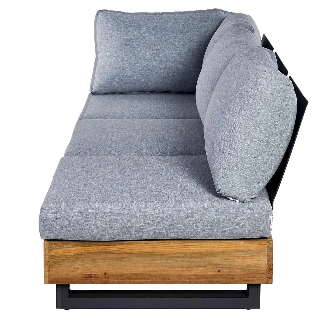 OUTLIV. Madrid Ecklounge 3-tlg. Teak Recycelt/Olefin Teak Recycelt/Grau OUTLIV. Madrid Ecklounge 3-tlg. Teak Recycelt/Olefin Teak Recycelt/Grau -Outliv madrid loungeset 3 tlg teak recycelt polster 1392185 12