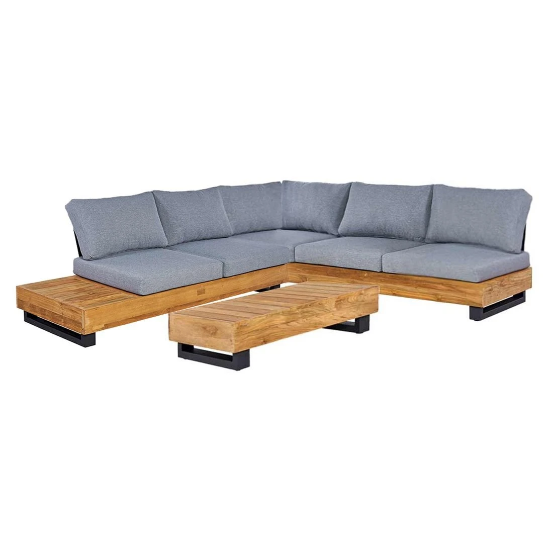 OUTLIV. Madrid Ecklounge 3-tlg. Teak Recycelt/Olefin Teak Recycelt/Grau OUTLIV. Madrid Ecklounge 3-tlg. Teak Recycelt/Olefin Teak Recycelt/Grau -Outliv madrid loungeset 3 tlg teak recycelt polster 1392185 2