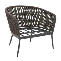 OUTLIV. Advokat Loungeset 3-tlg. Aluminium/Rope Anthrazit/Taupe -Outliv outliv advokat loungeset 3 tlg aluminium rope 1444897 4