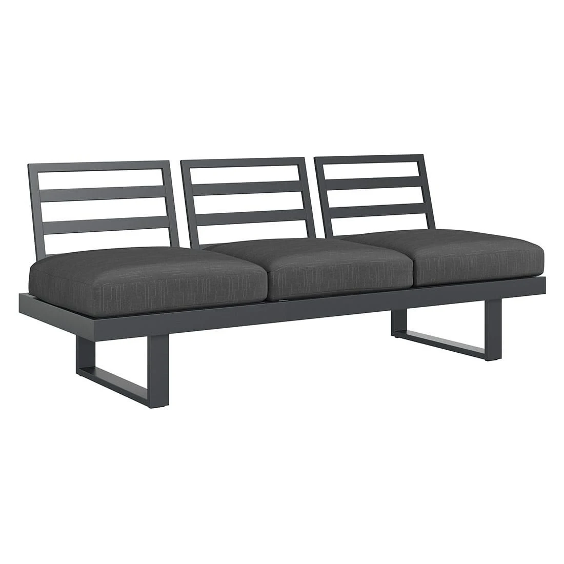 OUTLIV. Atlanta Gartensofa Aluminium/Olefin Anthrazit OUTLIV. Atlanta Gartensofa Aluminium/Olefin Anthrazit -Outliv outliv atlanta diningbank aluminium olefin 1342476 4