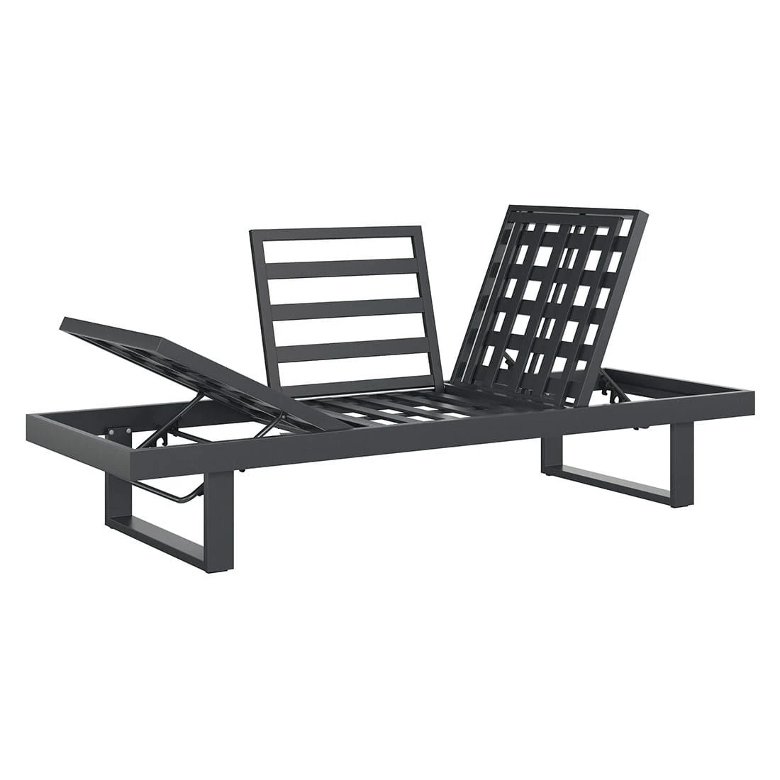 OUTLIV. Atlanta Gartensofa Aluminium/Olefin Anthrazit OUTLIV. Atlanta Gartensofa Aluminium/Olefin Anthrazit -Outliv outliv atlanta diningbank aluminium olefin 1342476 6